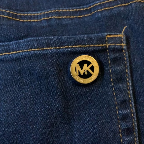 Michael Kors blue flared jeans size 6 - Picture 6 of 7
